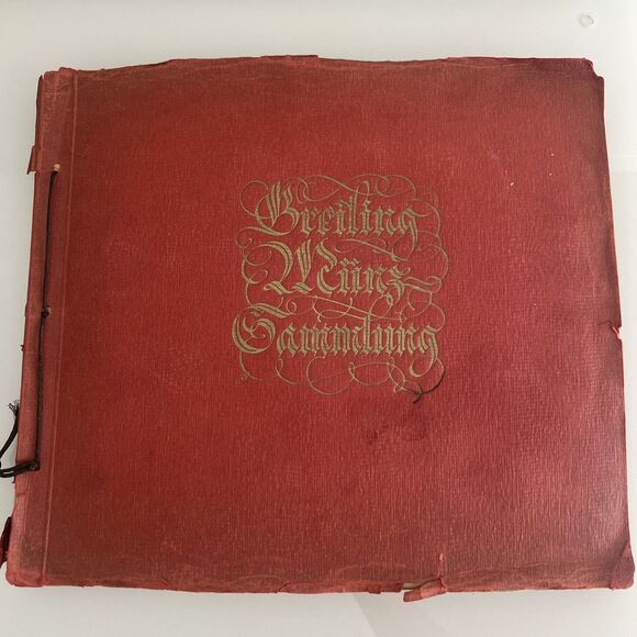 Greiling Münz Sammlung 1929 Coin Cigarette Cards Complete Set In Original Album - Picture 1 of 8